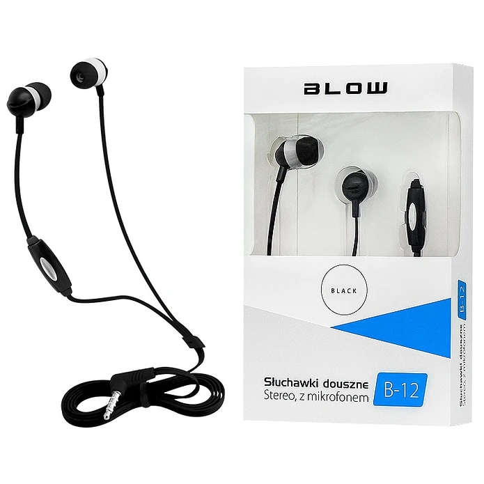 Auriculares Stereo MP3/MP4 c/ Microfone (Preto) 1