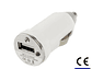 USB Car Charger 1 Amp. (White) Cool - vignette 1