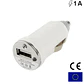 USB Car Charger 1 Amp. (White) Cool - thumbnail 1