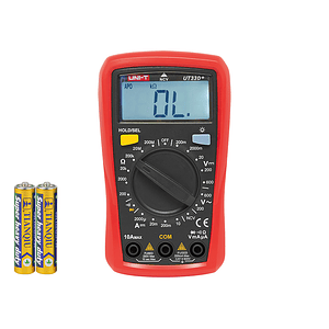 Multímetro Digital CAT II 600V (UT33D+) - UNI-T