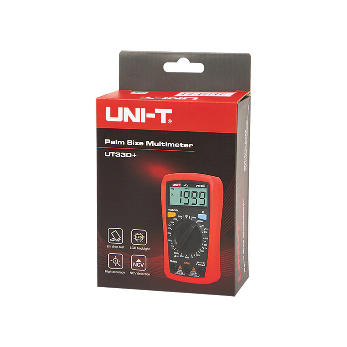  Multímetro Digital CAT II 600V (UT33D+) - UNI-T 5