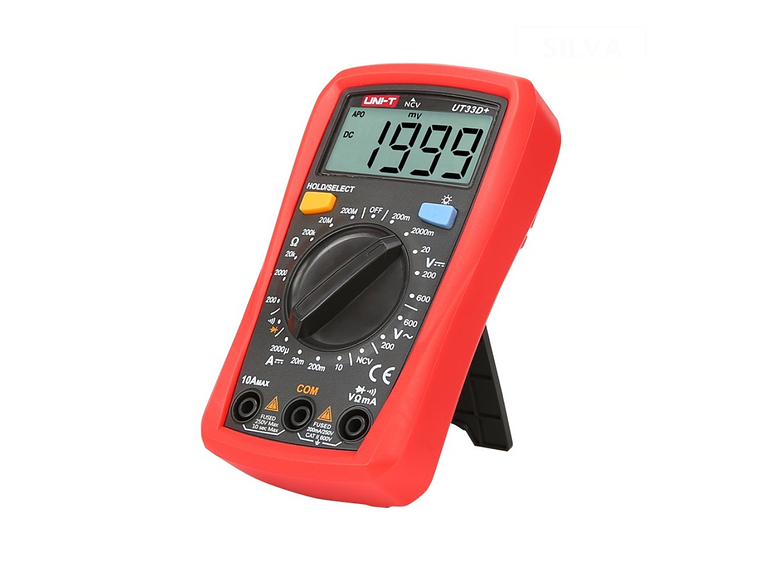 Multímetro Digital CAT II 600V (UT33D+) - UNI-T 2