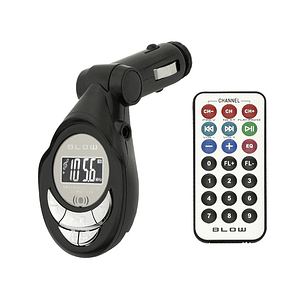 Transmissor FM c/ Comando, SD, USB e Jack 3.5 mm - Blow