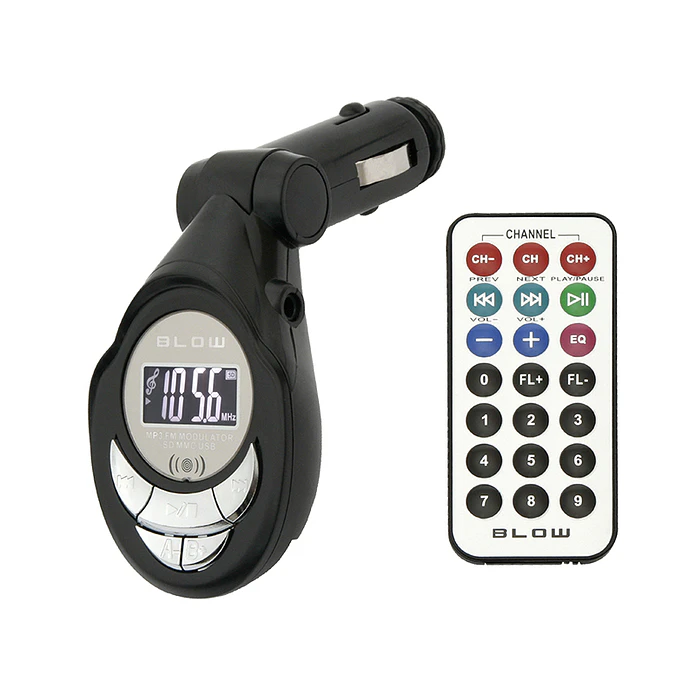 Transmisor FM con Mando a Distancia, SD, USB y Jack 3,5 mm - Blow 1