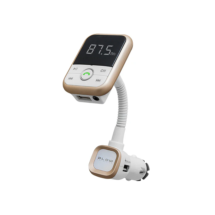 Transmisor FM para Encendedor de Cigarrillos con Control Remoto y USB - Blow 1