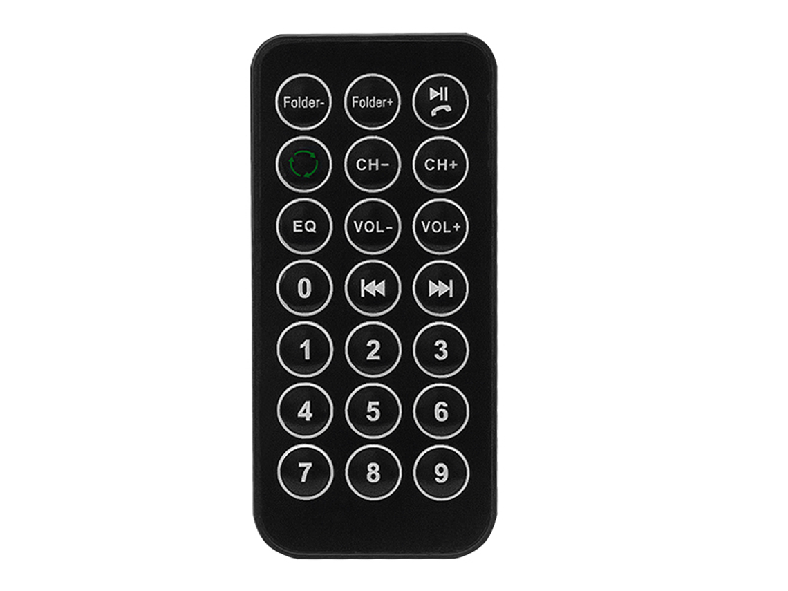 Transmisor FM para Encendedor de Cigarrillos con Control Remoto y USB - Blow 2