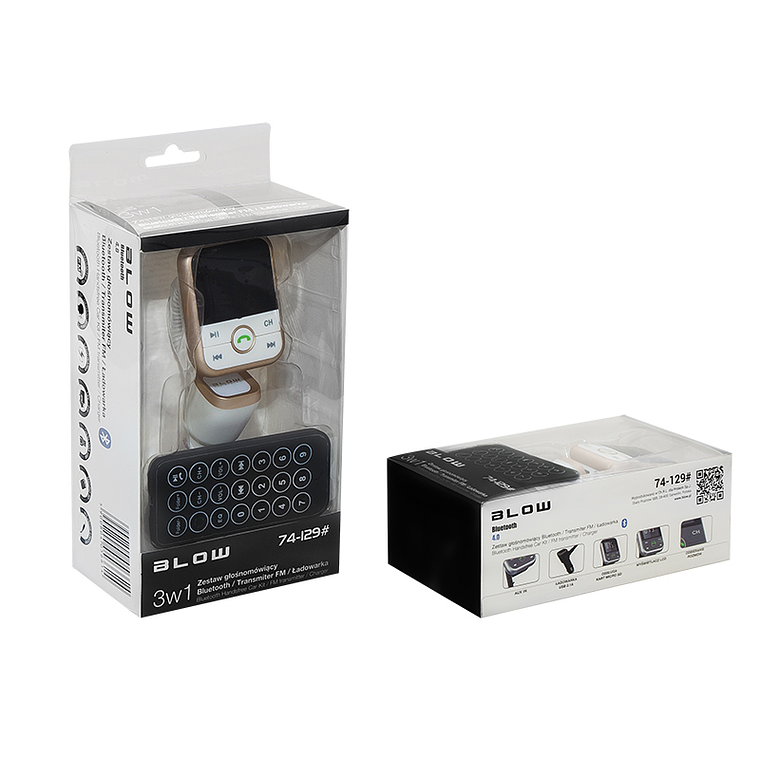 Transmissor FM de Isqueiro c/ Comando e USB - Blow 3