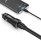 Cargador de Coche para iPhone/iPad 2x USB (Negro) - Miniatura 2