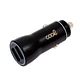 Cargador de Coche para iPhone/iPad 2x USB (Negro) - Miniatura 4