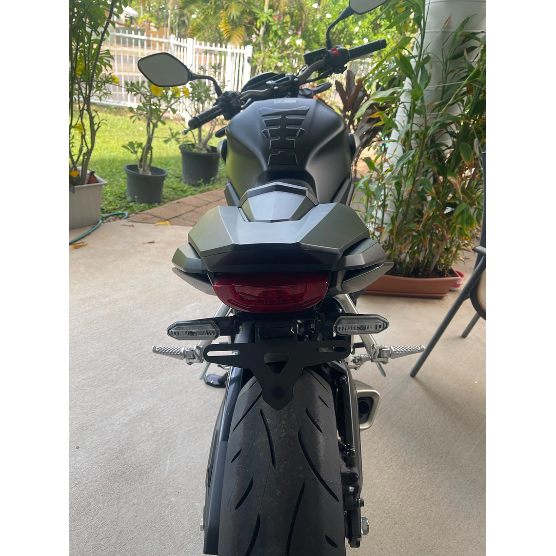 Suporte de Matrícula Honda CB650R 2021-2024 3