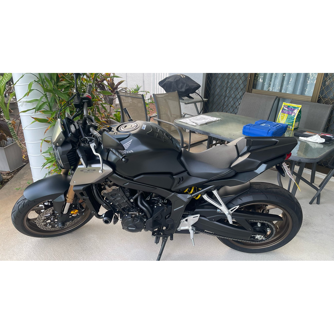 Suporte de Matrícula Honda CB650R 2021-2024 4