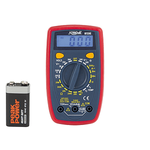 Multímetro Digital 500V con Sonda de Temperatura DT33C UNI-T