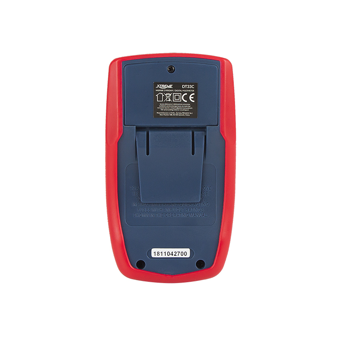 Multímetro Digital 500V c/ Sonda de Temperatura DT33C UNI-T 2