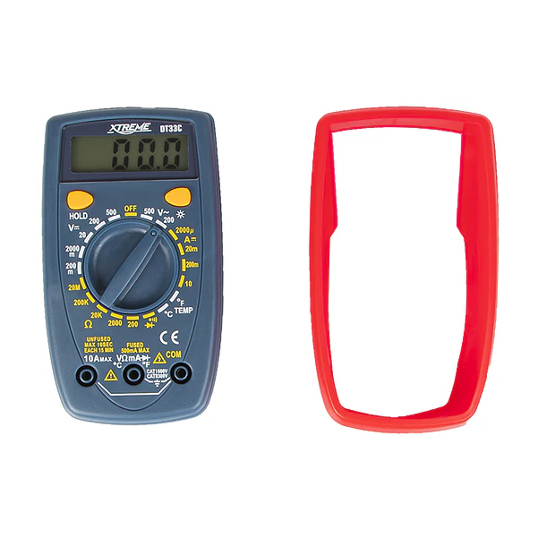500V Digital Multimeter w/ Temperature Probe DT33C UNI-T 4
