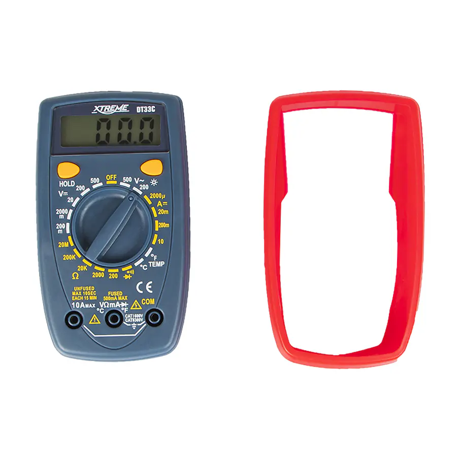 500V Digital Multimeter w/ Temperature Probe DT33C UNI-T 4