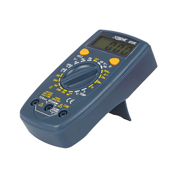 500V Digital Multimeter w/ Temperature Probe DT33C UNI-T 6