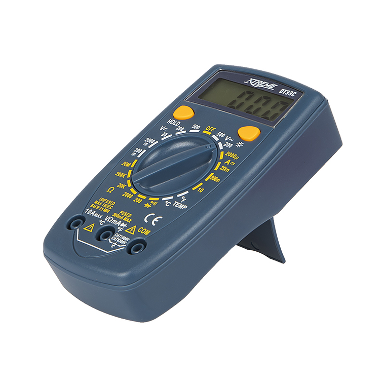 Multímetro Digital 500V c/ Sonda de Temperatura DT33C UNI-T 6