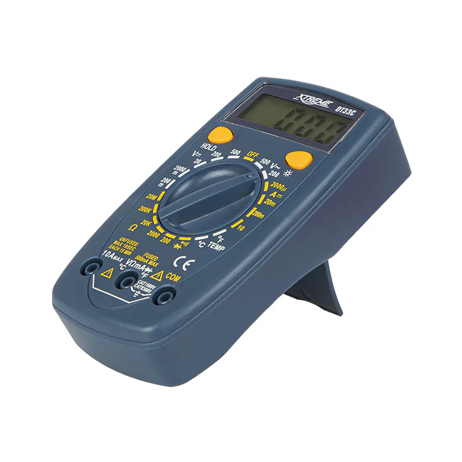500V Digital Multimeter w/ Temperature Probe DT33C UNI-T 6