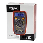 Multímetro Digital 500V c/ Sonda de Temperatura DT33C UNI-T
