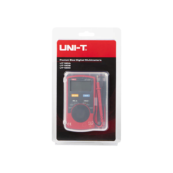 Multímetro Digital (600Vac/dc 40MΩ Hz/% Auto-Range) UT120A UNI-T 2