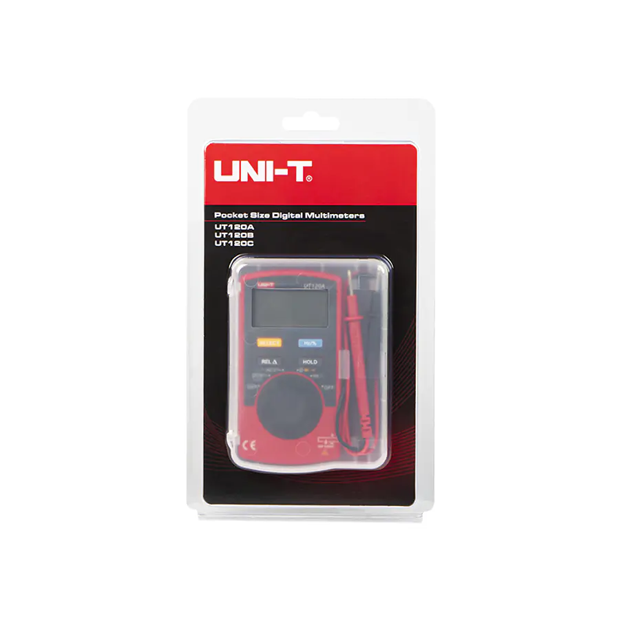 Multímetro Digital (600Vac/dc 40MΩ Hz/% Auto-Range) UT120A UNI-T 2