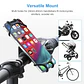 Suporte de Telemóvel Flexível para Mota/ Bicicleta / Trotinete - Thumbnail 3