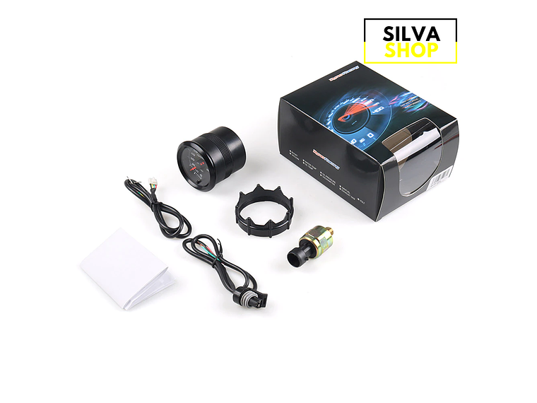 Manómetro de presión de aceite 52 mm 2