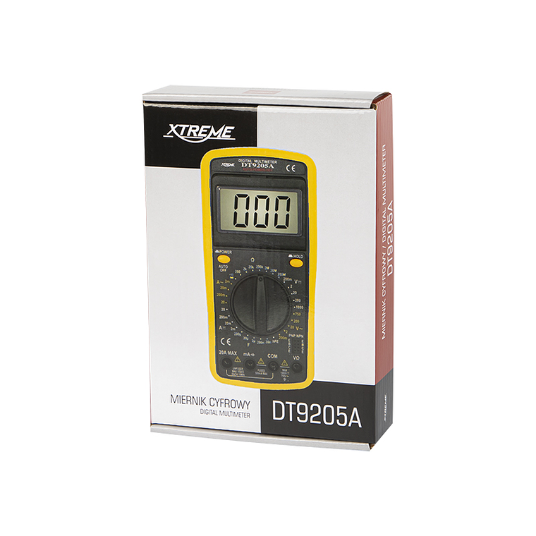 Multímetro Digital Xtreme DT9205A 7