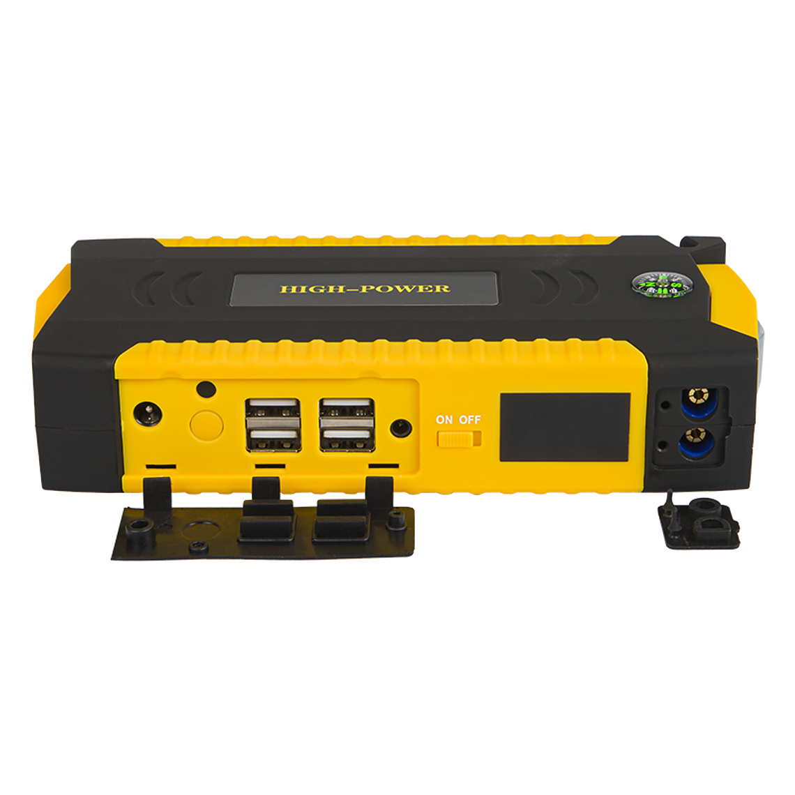 Arrancador de Baterias Auto (16 Amp.) c/ 4 USB, LEDs Emergência, Ficha Isqueiro - (JS-19) - BLOW 2