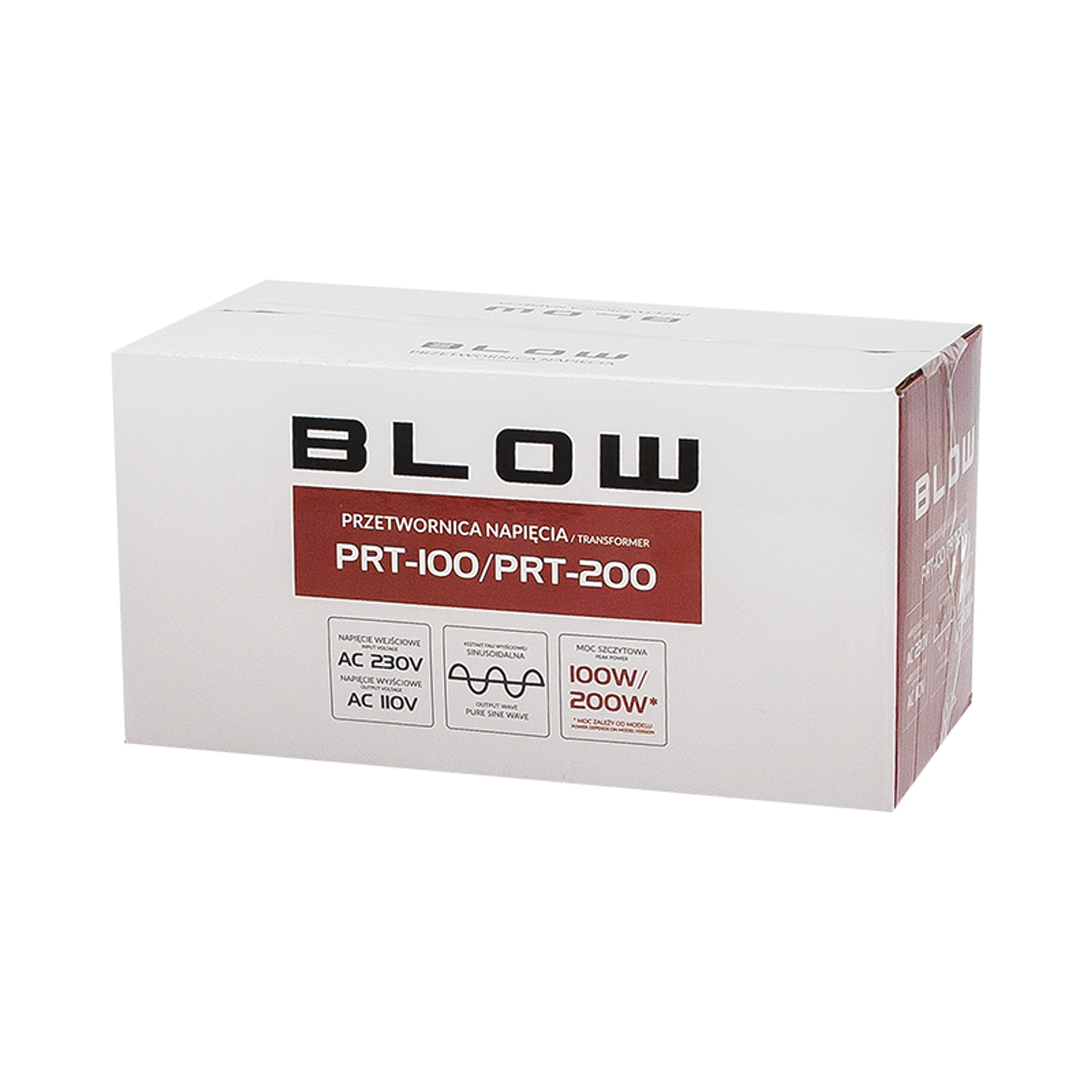 Convertidor 230V -> 110V PRT-100W 3