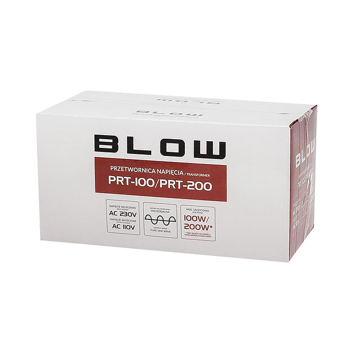 Convertidor 230V -> 110V PRT-100W 3