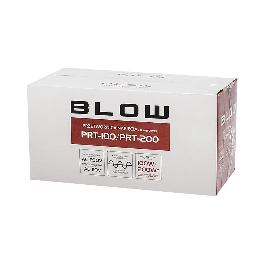 Converter 230V -> 110V PRT-100W 3