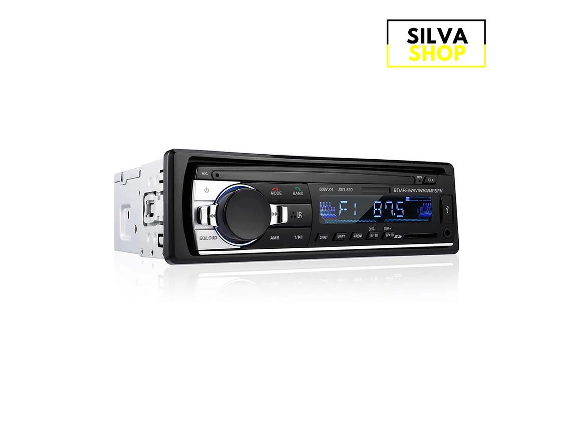 1DIN radio with Bluetooth 1