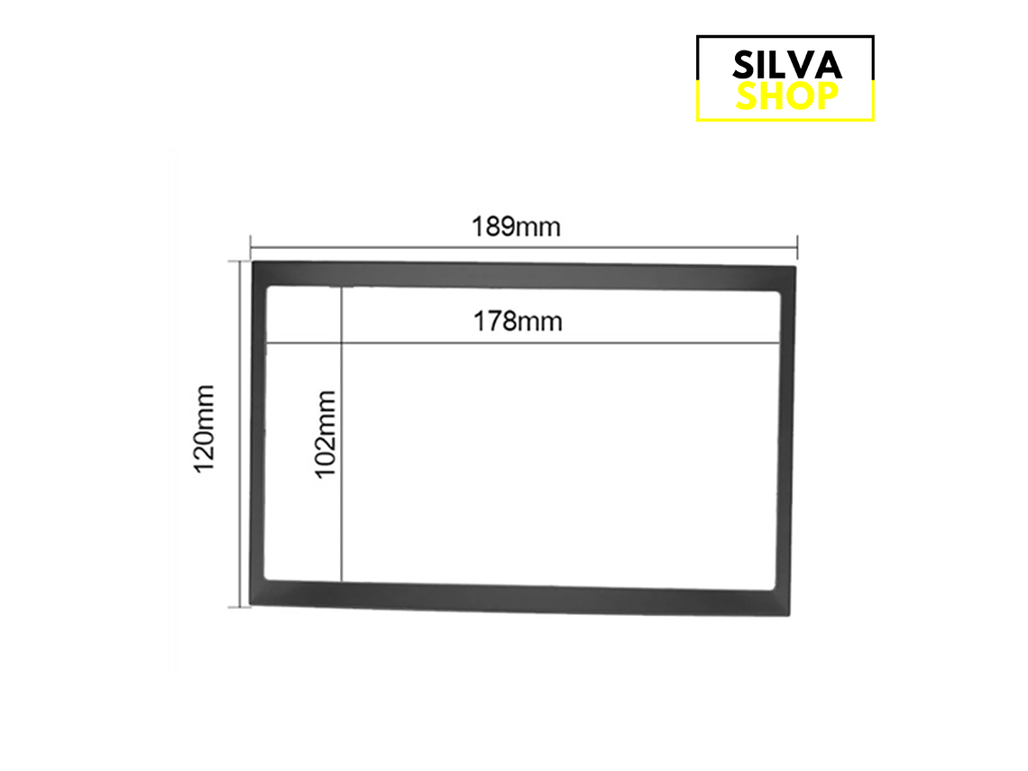 Moldura Citroen C2 C3 Peugeot 207 307 5