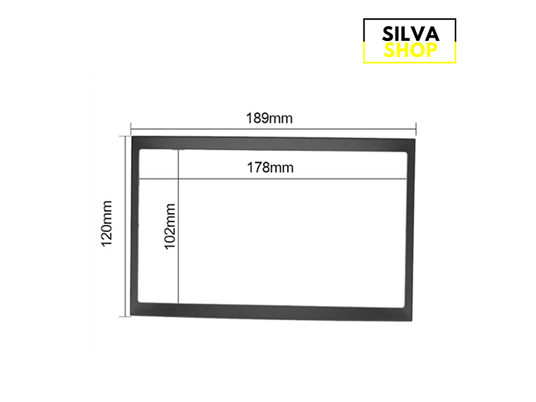 Moldura Citroen C2 C3 Peugeot 207 307 5