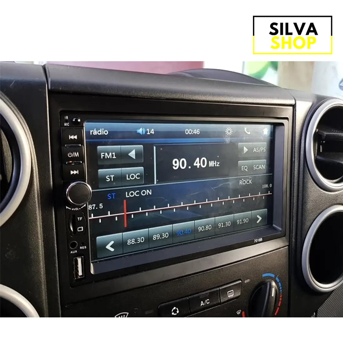 Moldura Citroen C2 C3 Peugeot 207 307 6