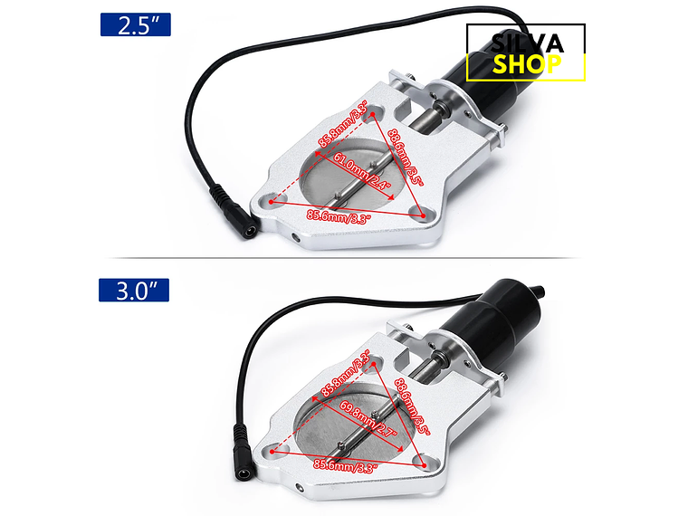 Válvula Bypass Escape 63,5 / 76 mm 4