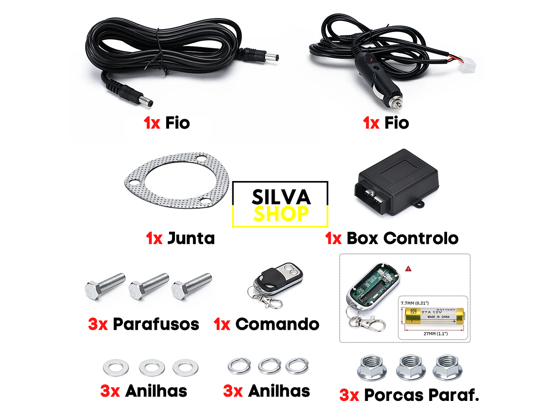 Válvula Bypass Escape 63,5 / 76 mm 5