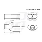 Punta Doble de Acero Inoxidable - MT 004 - Miniatura 4