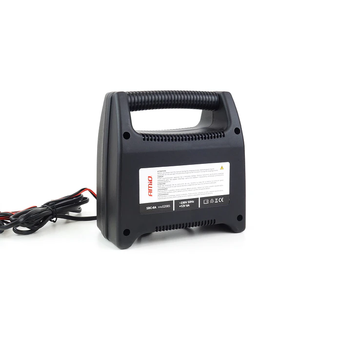 Carregador de Baterias c/ Indicador 6A 12V - AMiO SBC-6A 4