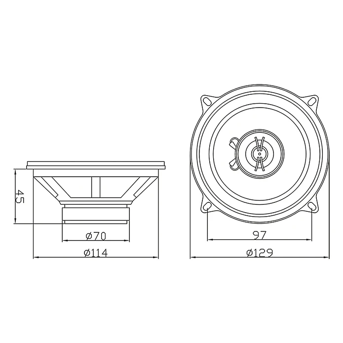 Car Speaker 5.25