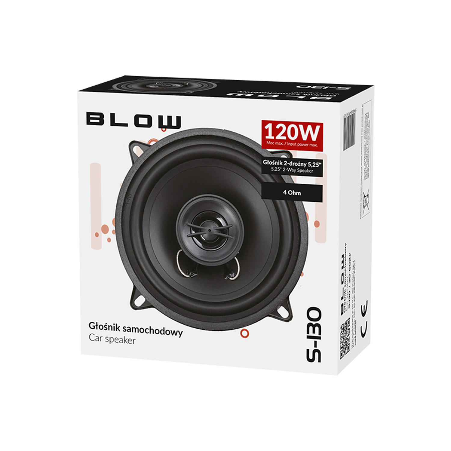 Altavoz para coche 5,25
