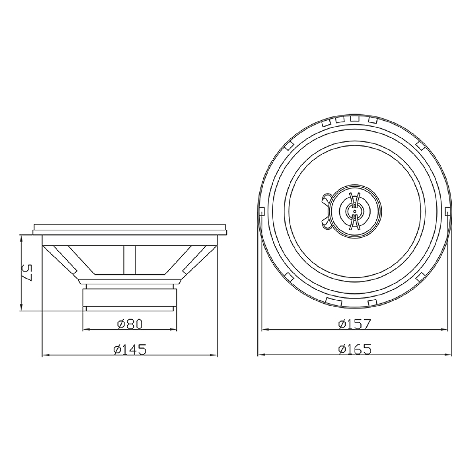 Altavoz para coche 6,5
