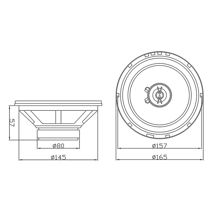 Altavoz para coche 6,5