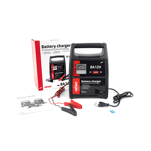 Battery Charger with Indicator 8A 12V - AMiO 02086