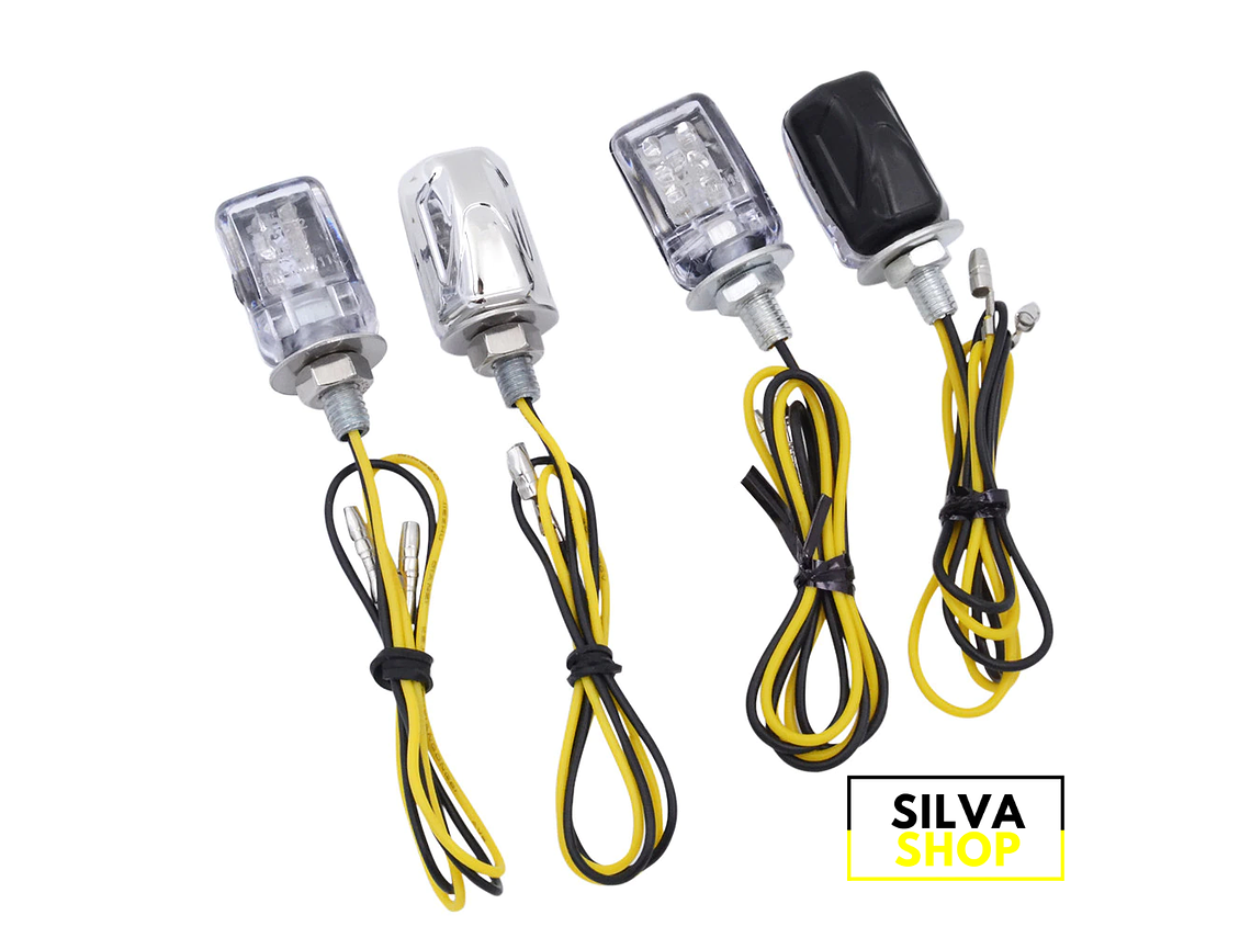 Piscas LED Pequenos para Mota Homologados 1