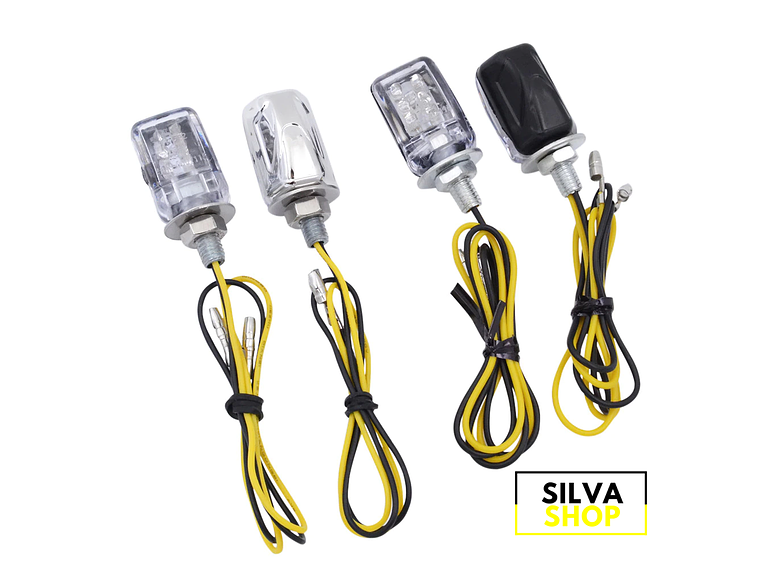 Piscas LED Pequenos para Mota Homologados 1