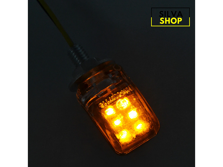 Piscas LED Pequenos para Mota Homologados 4