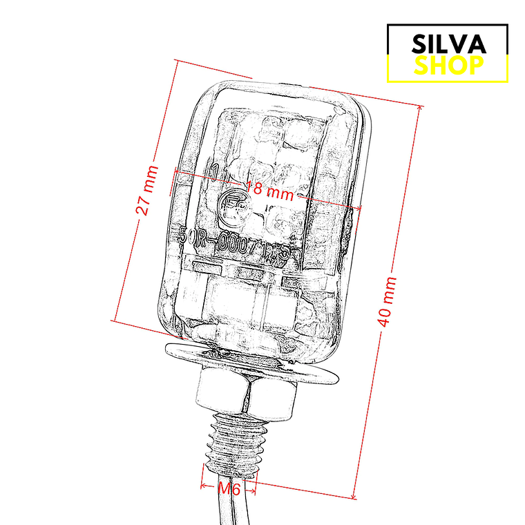 Approved Small LED Turn Signals for Motorcycles 5