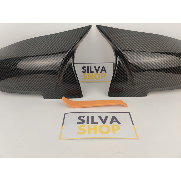 Cubiertas de espejos de carbono BMW 5